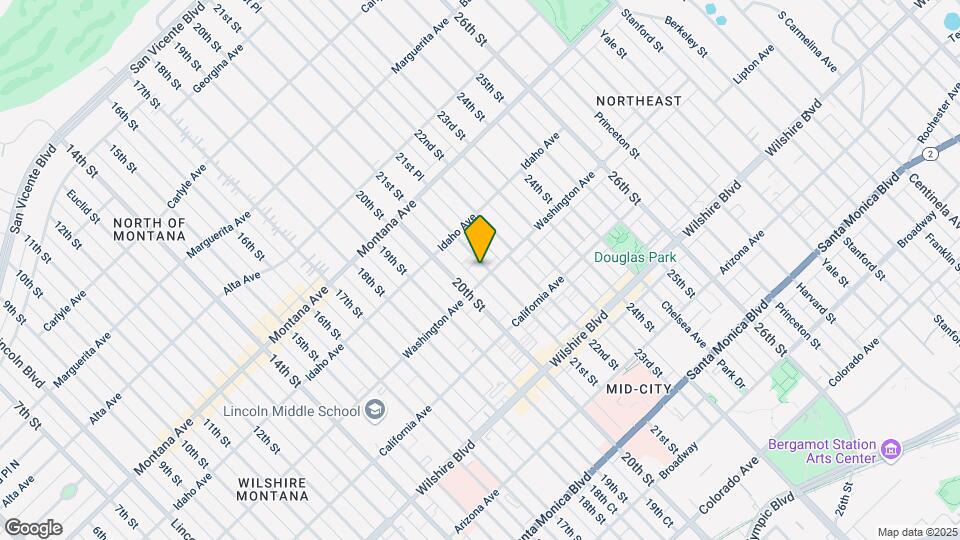 954 21st St Map and Location Details