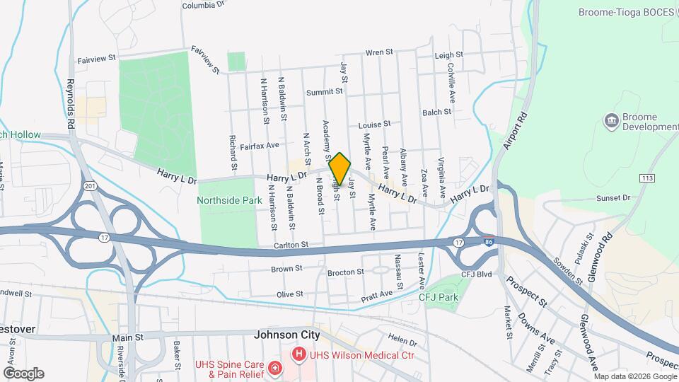 58 High St Mapa y Detalles de la Ubicación