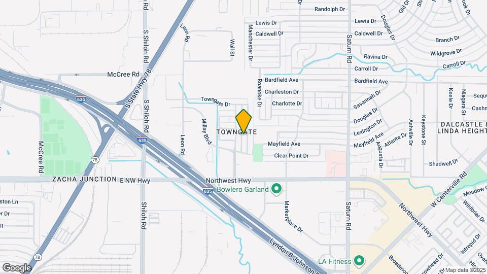 4113 Greenway Dr Map and Location Details