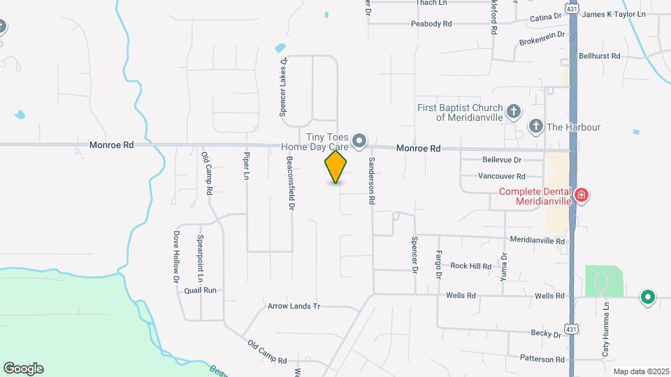 300 N Oxford Cir Map and Location Details