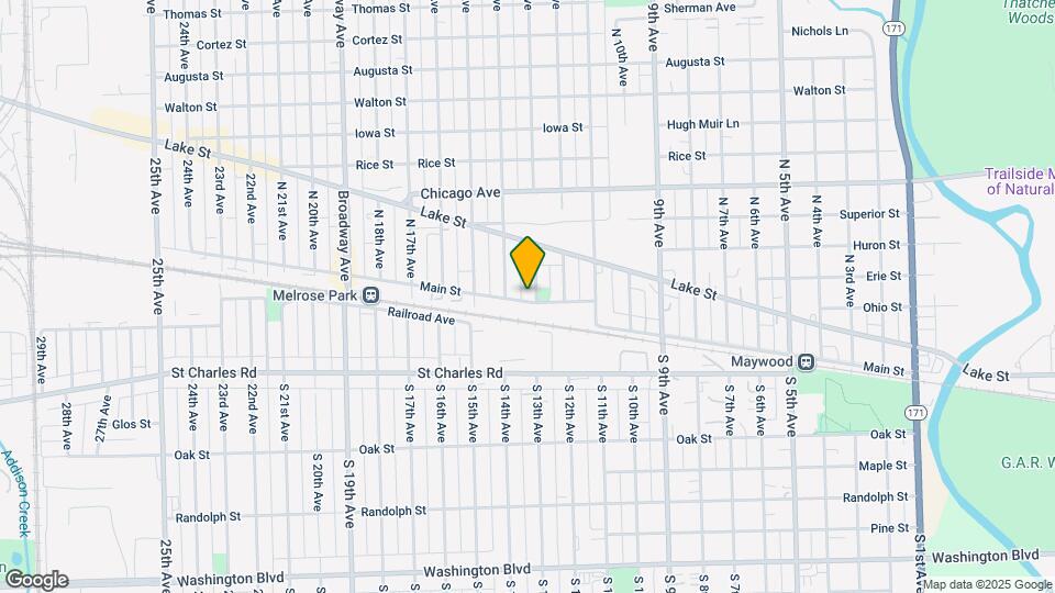 100-104 N 13th Ave Map and Location Details