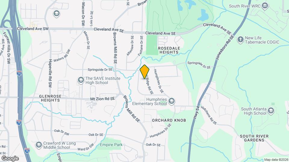 2929 Level Ridge Rd SE Map and Location Details