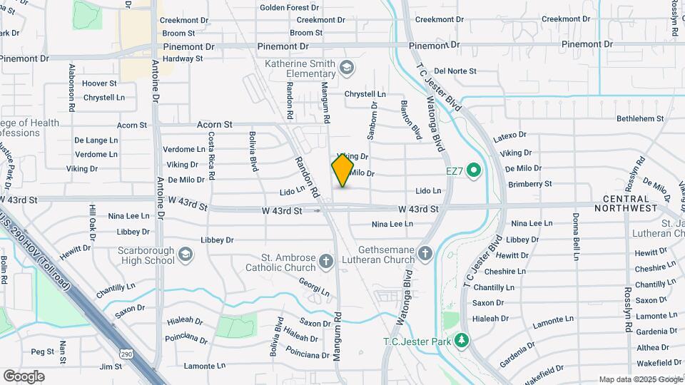 4817 Lido Ln Map and Location Details