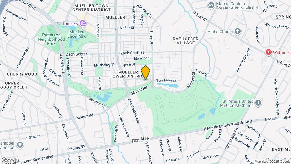3112 Tom Miller St Map and Location Details