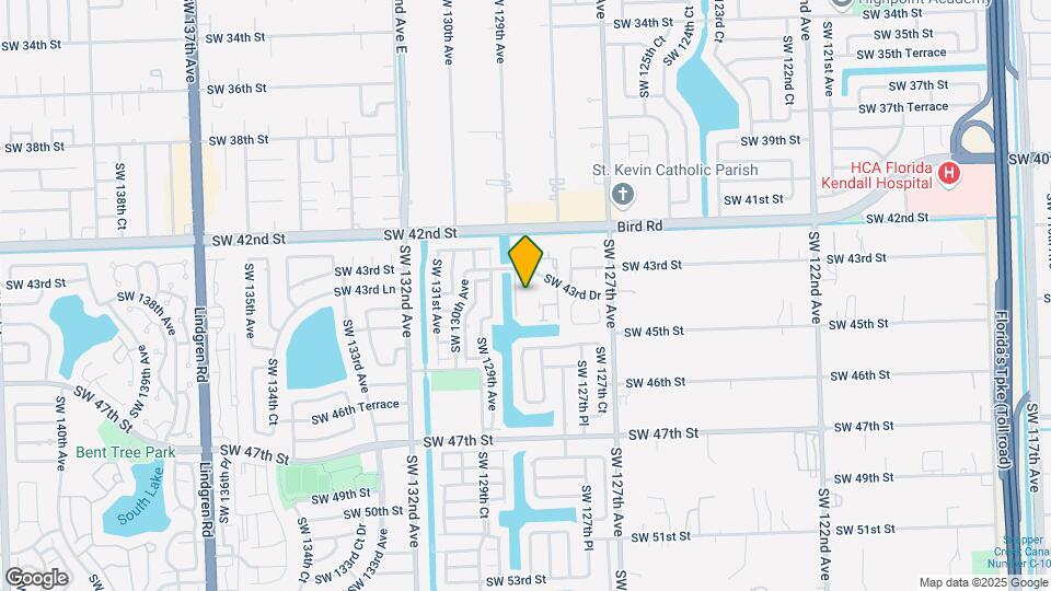 12850 SW 43rd Dr Mapa y Detalles de la Ubicación