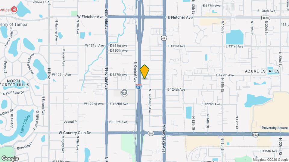 705 E 126th Ave Mapa y Detalles de la Ubicación