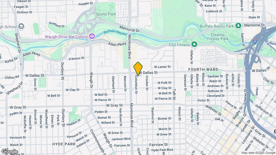 Us Bayou Park Map and Location Details