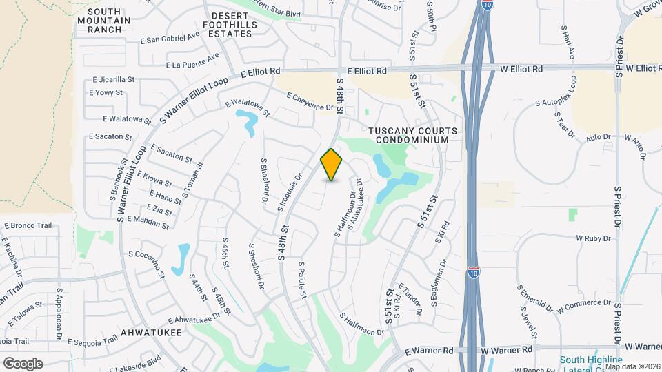 11451 S Mohave St Map and Location Details