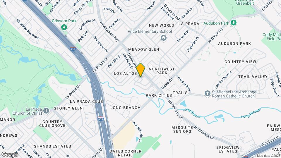 6213 Los Altos Dr Mapa y Detalles de la Ubicación