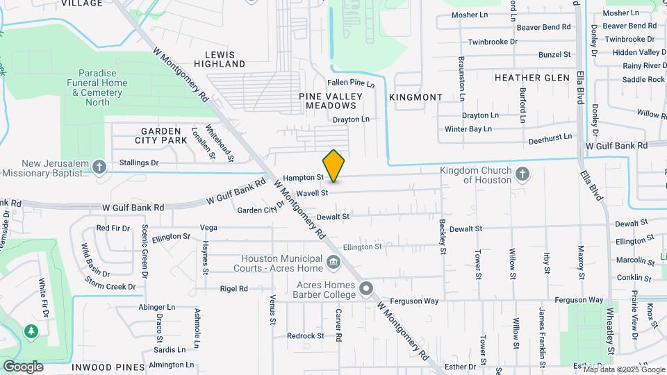 2322 Wavell St Map and Location Details