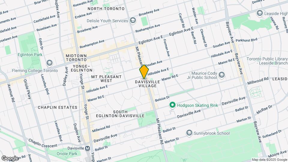 650-650 Mt Pleasant Rd Map and Location Details