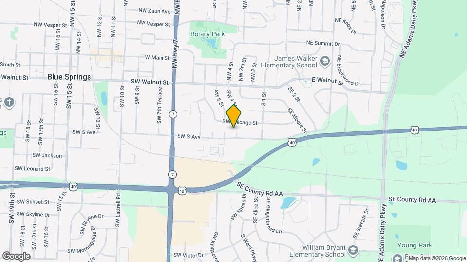 503 SW 4 St Map and Location Details