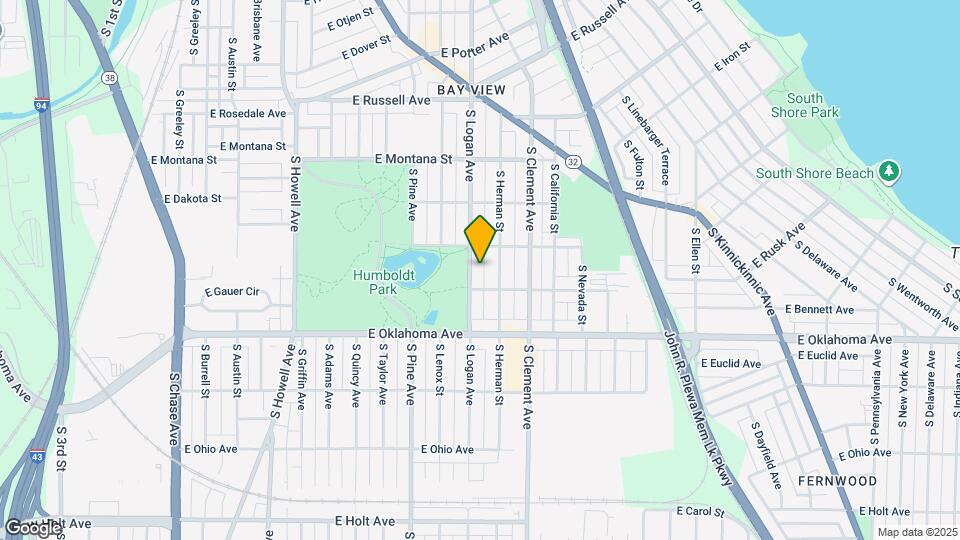 2972 S Logan Ave Map and Location Details