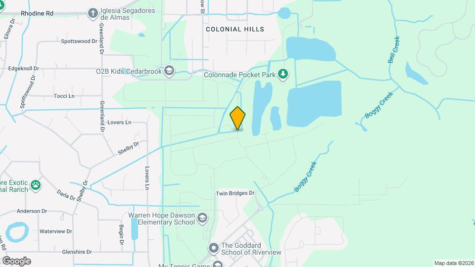 12796 Weston Oaks Ln Map and Location Details