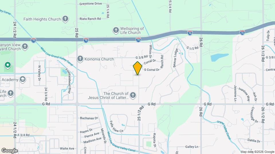 2549 Chapman Dr Map and Location Details