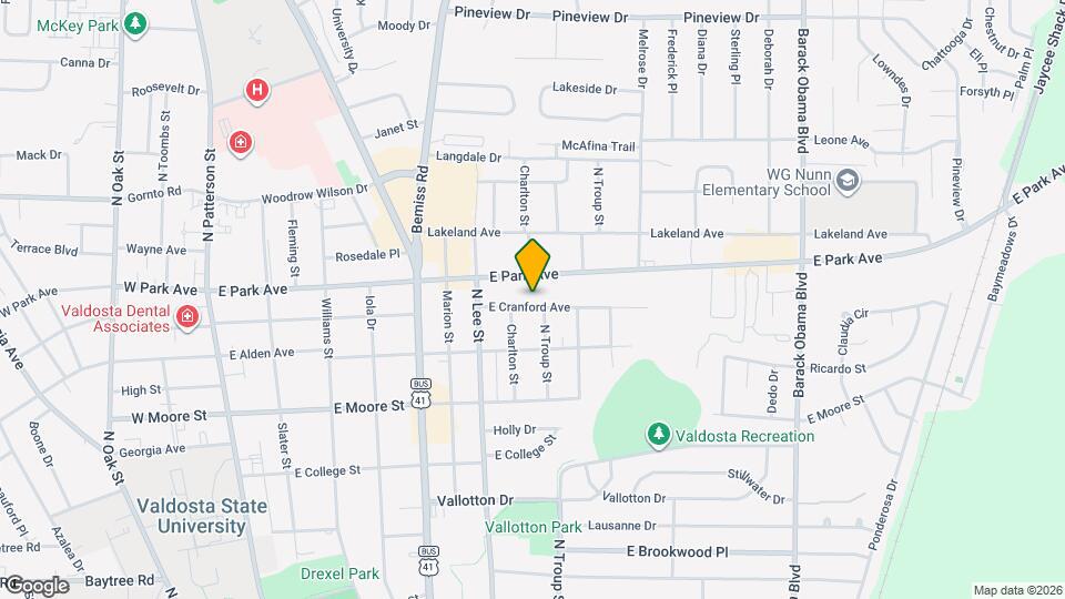 804 E Cranford Ave Map and Location Details