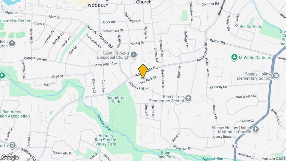 7024 Lee Park Ct Map and Location Details