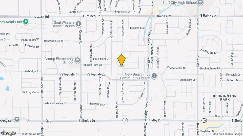 4429 Indian Trail Dr Map and Location Details