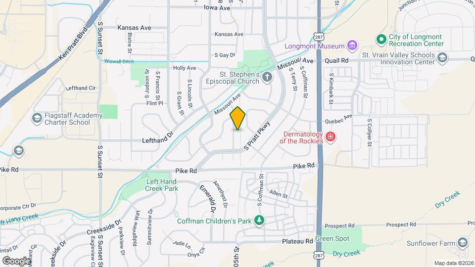 1500 Ashcroft Dr Map and Location Details