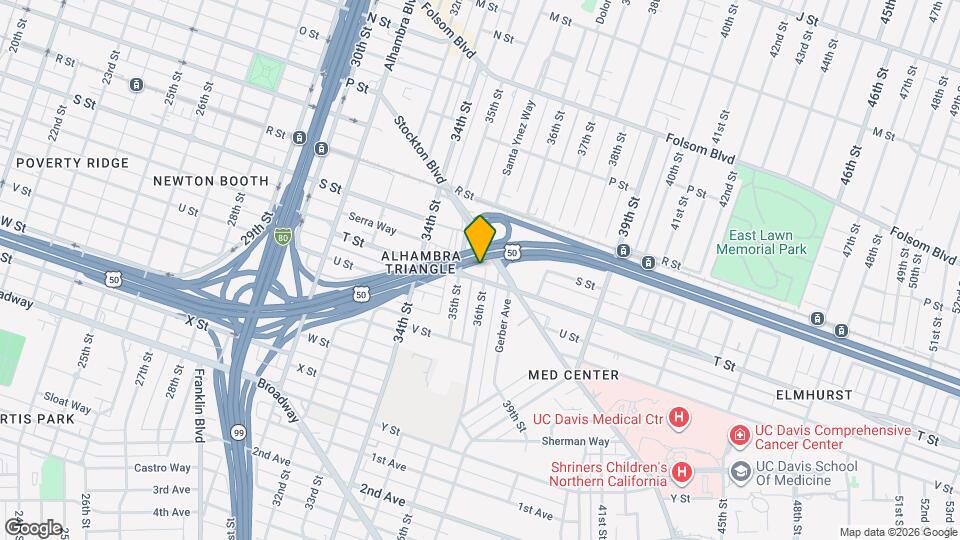 1964 36th St Map and Location Details
