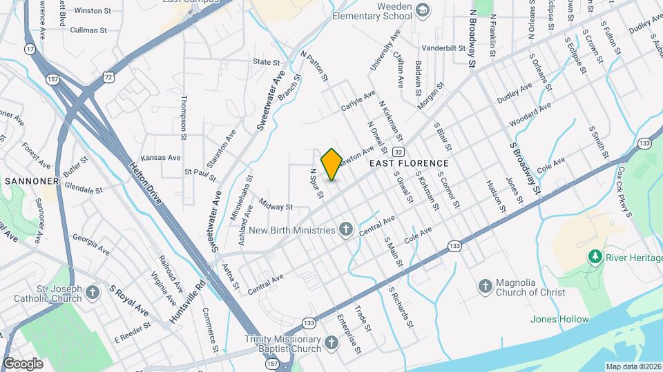 115 N Richards St Map and Location Details