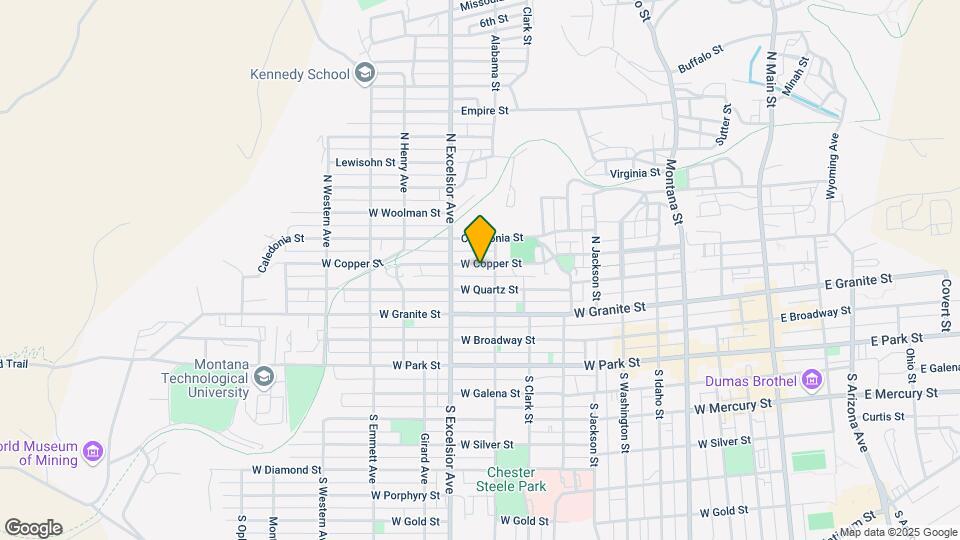 820 W Copper St Map and Location Details