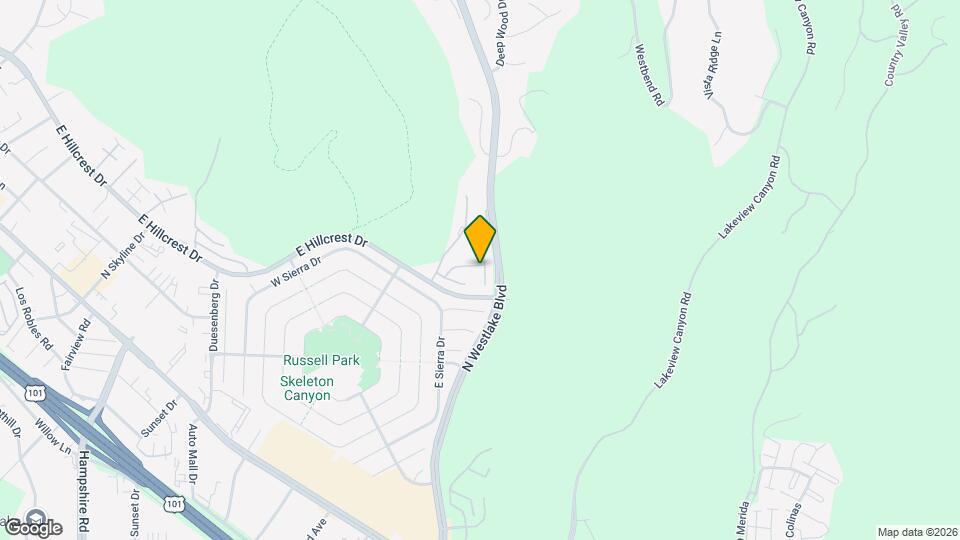 655 Arroyo Oaks Dr Map and Location Details