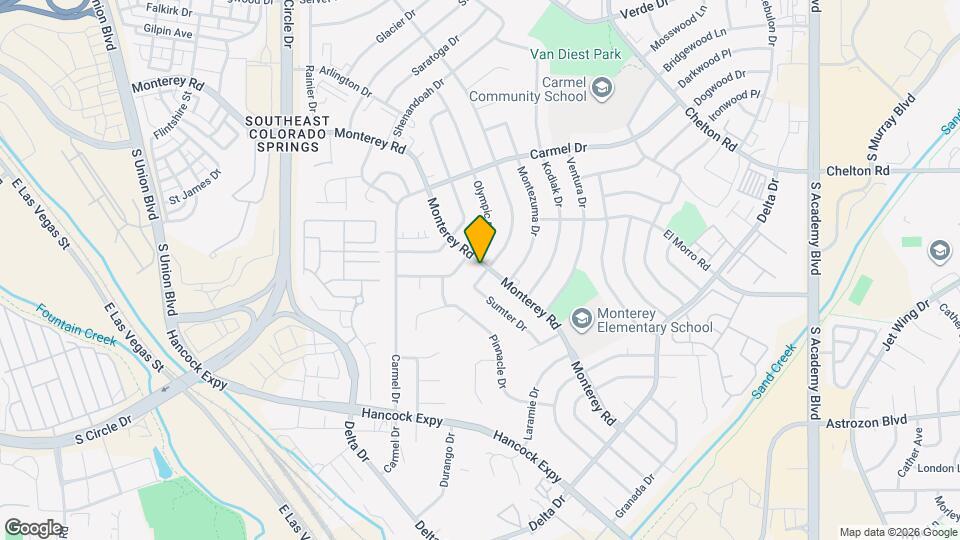 2022 Monterey Rd Map and Location Details