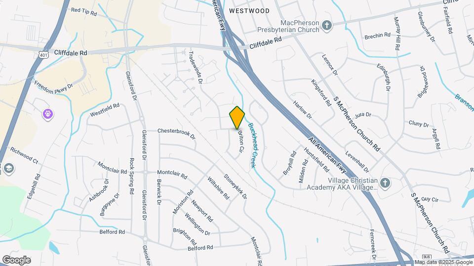 4445 Briton Cir Map and Location Details