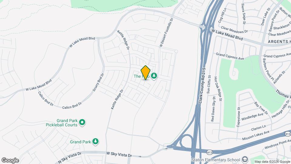 1550 Stone Perch St Map and Location Details