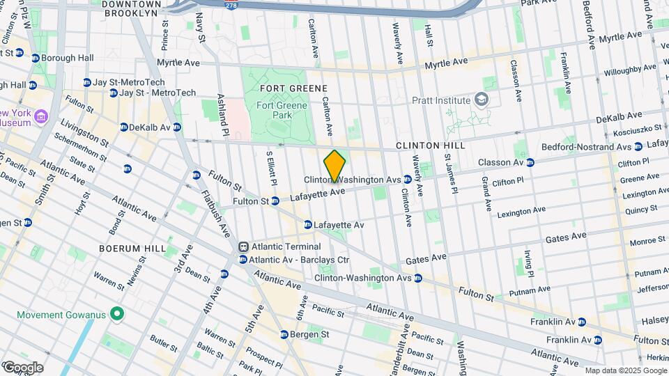 149 Lafayette Ave Map and Location Details