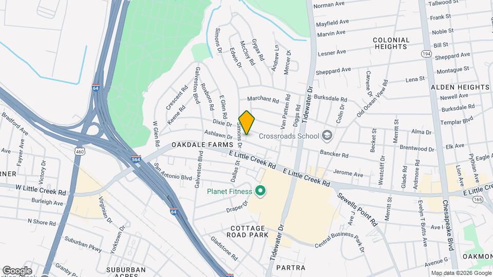 508 Ashlawn Dr Map and Location Details