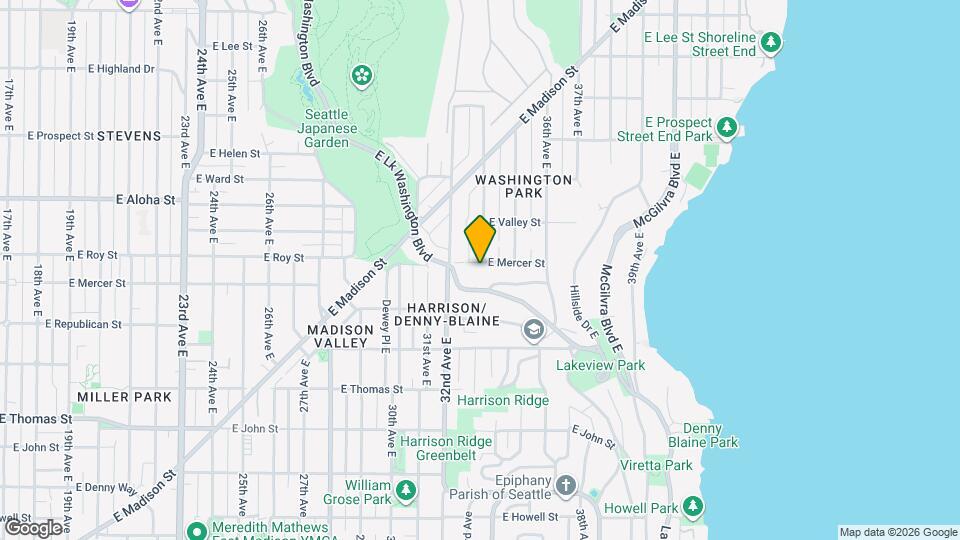 3223 E Mercer St Map and Location Details