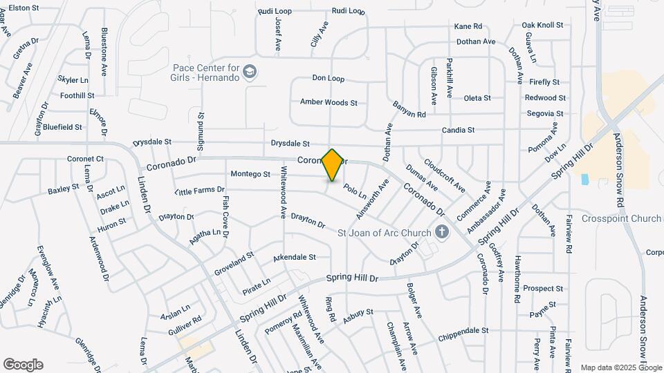 3026 Aldoro Ave Map and Location Details