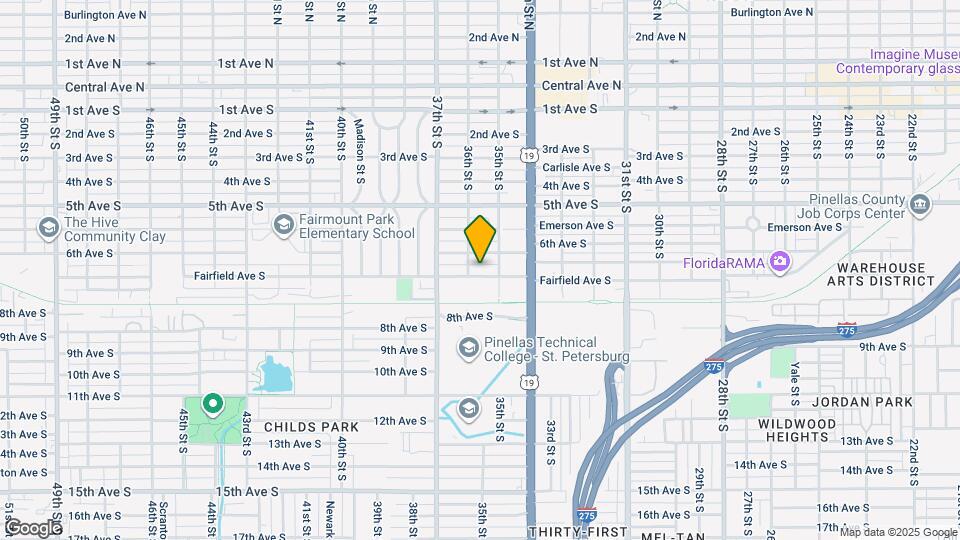 3541 Fairfield Ave S Map and Location Details
