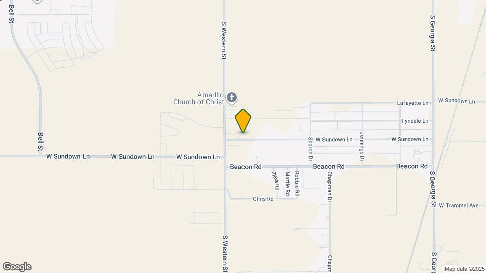 4102 W Sundown Ln Map and Location Details