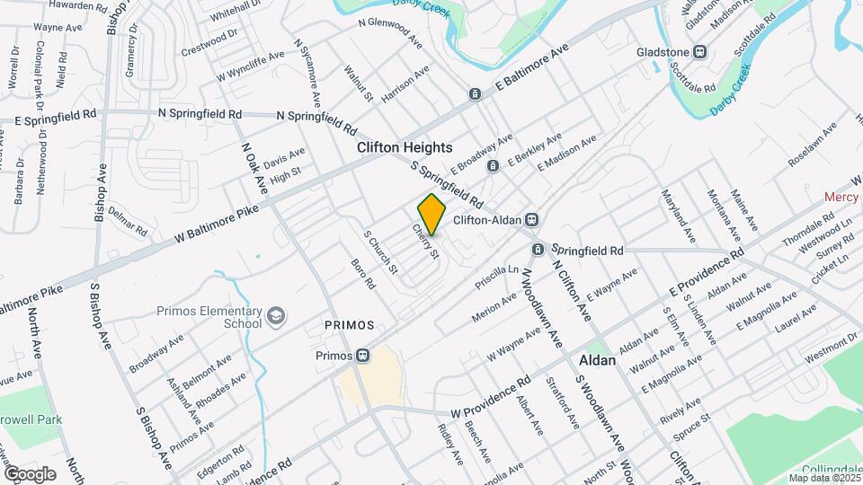 409 Cherry St Map and Location Details