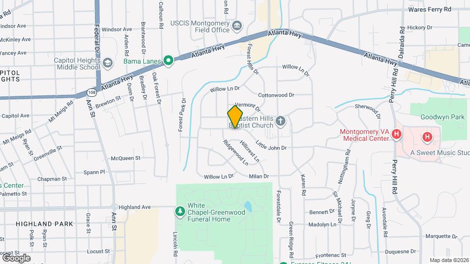 3208 Little John Dr Map and Location Details