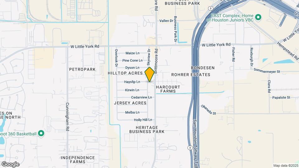 6430 Skyview Dr Map and Location Details