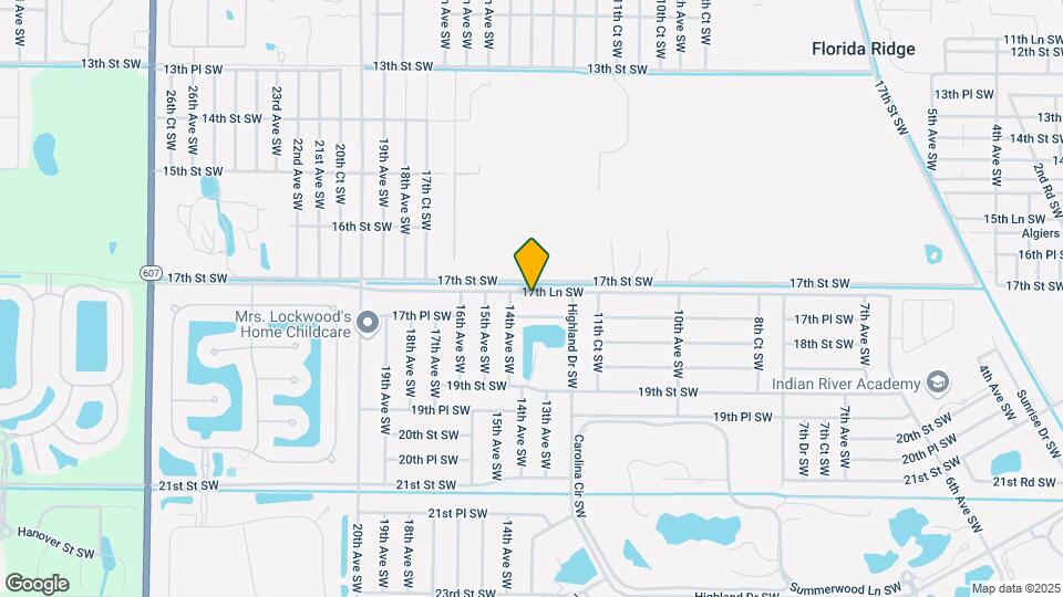 1345 17th Ln SW Map and Location Details