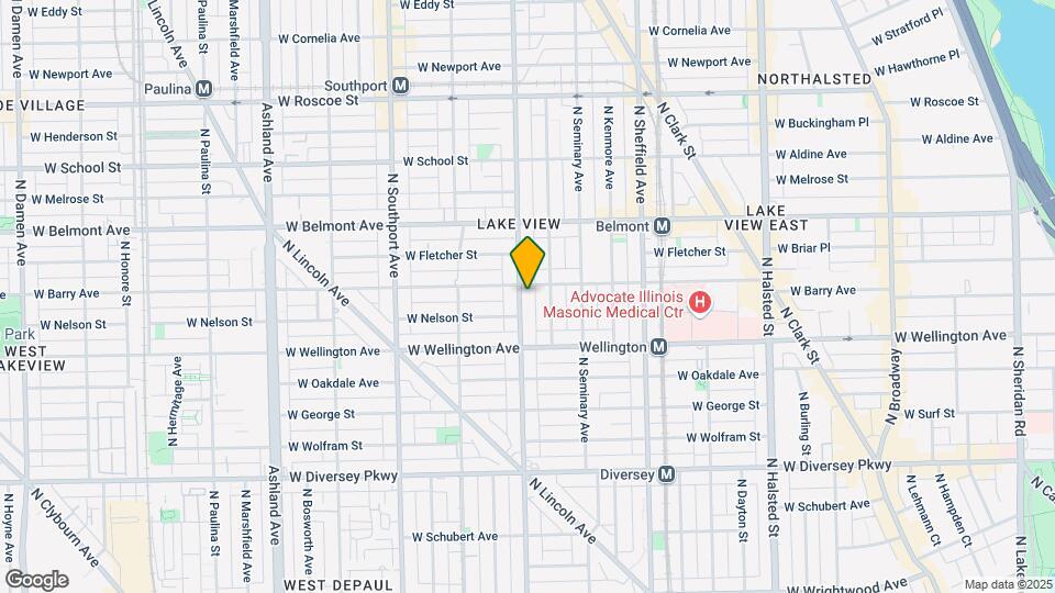 3051 N Racine Mapa y Detalles de la Ubicación