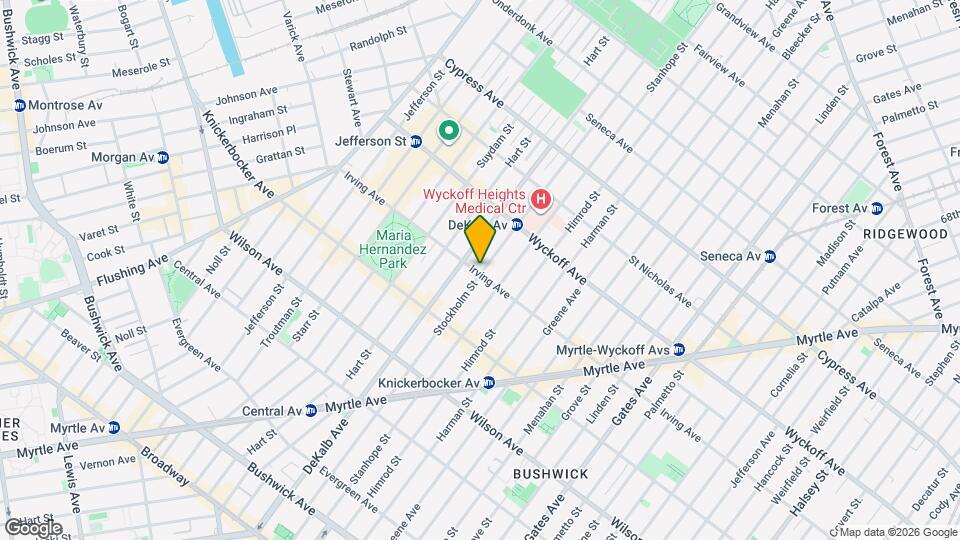 169 Irving Ave Mapa y Detalles de la Ubicación