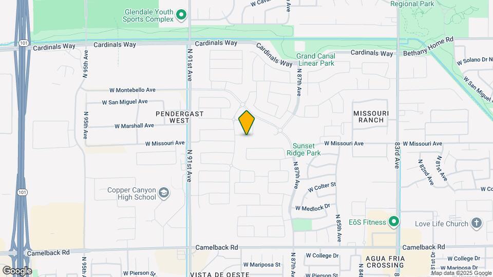 8815 W Marshall Ave Map and Location Details