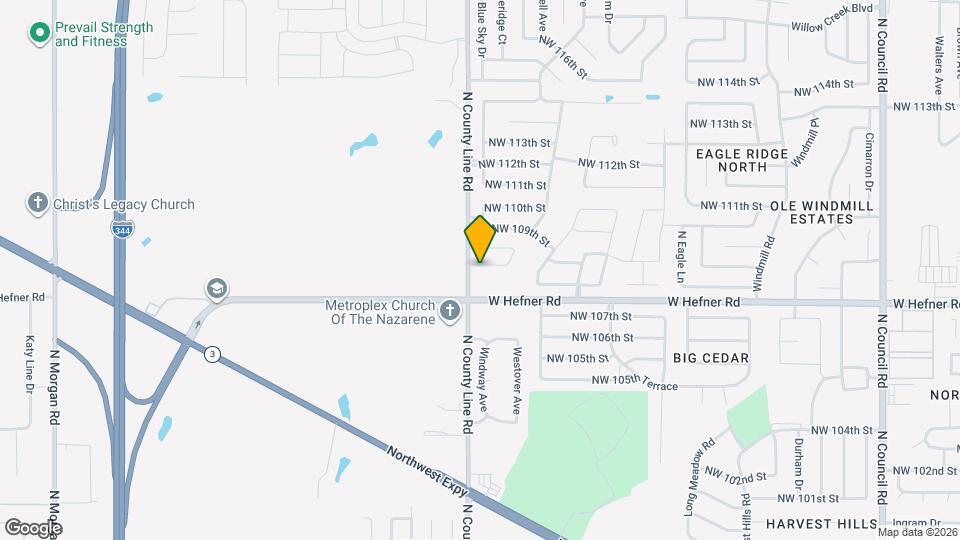 8922 NW 109th Terrace Map and Location Details