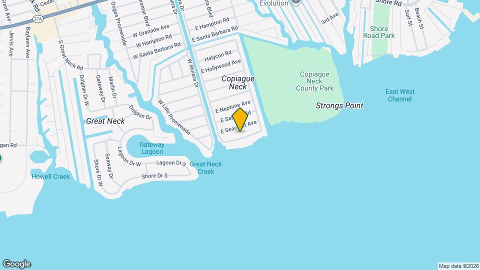 50 E Beach Promenade Map and Location Details