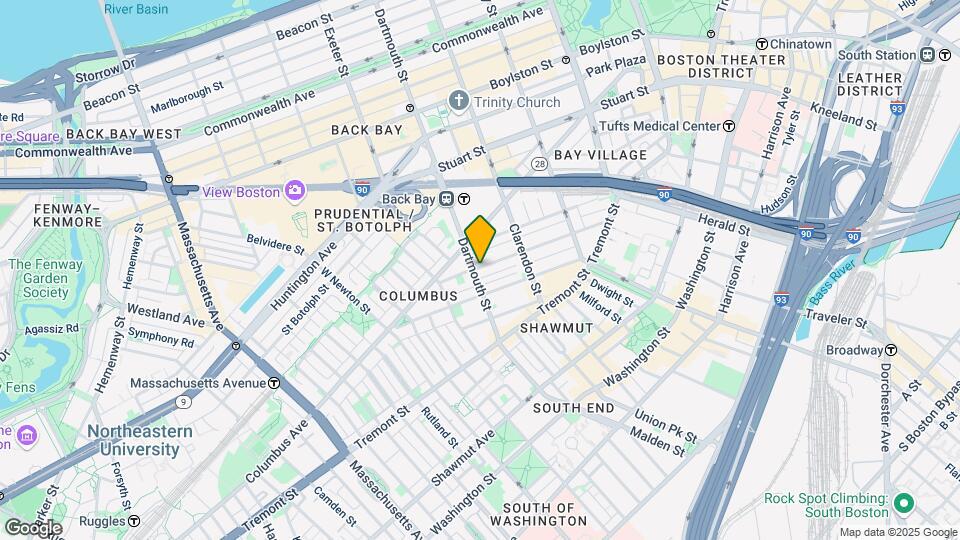 126 Appleton St, Unit 126 Mapa y Detalles de la Ubicación
