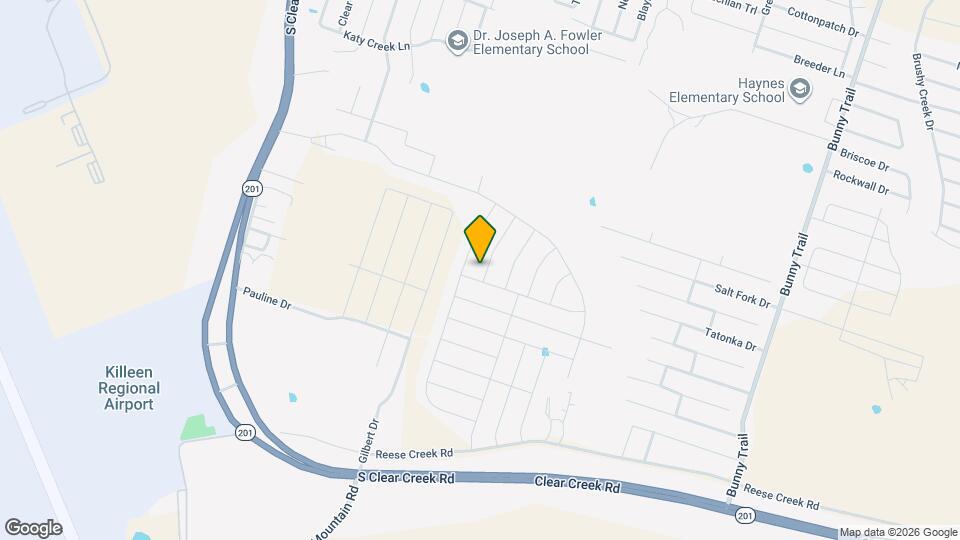 6811 Keechi Valley Dr Map and Location Details