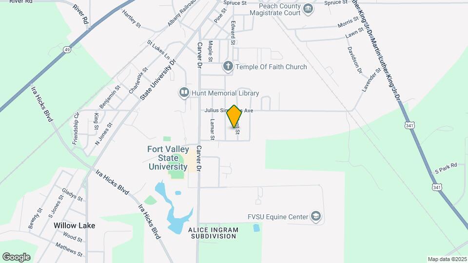 218 Hunt St Map and Location Details