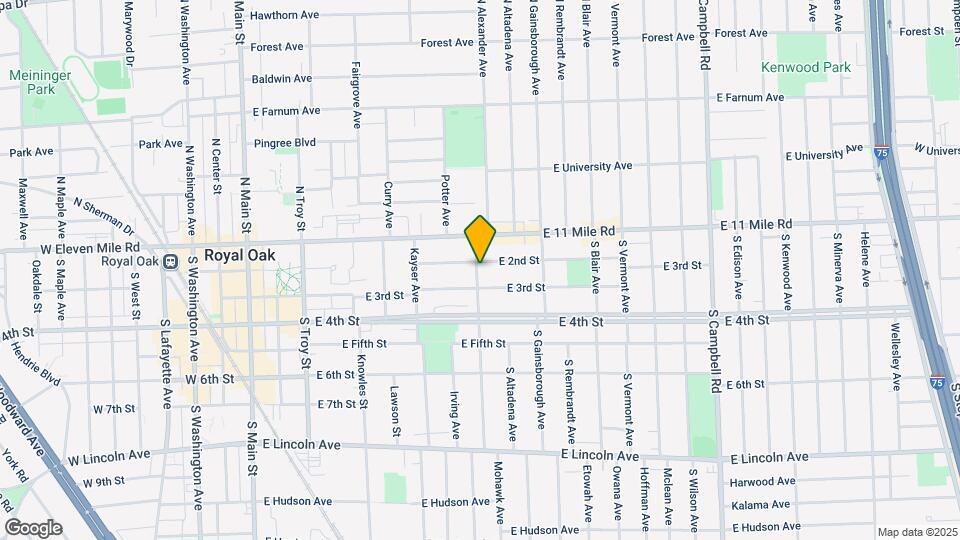 902 E 2nd St Map and Location Details