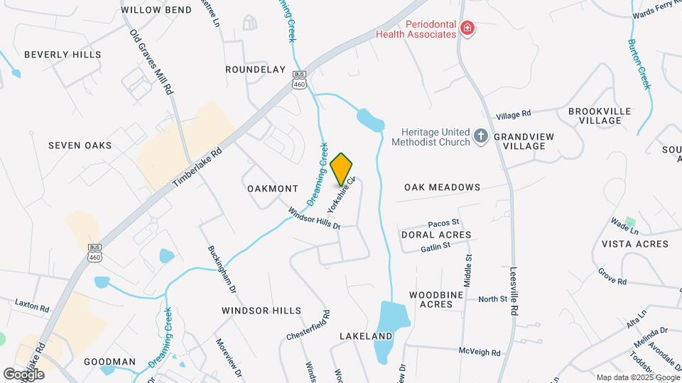 115 Yorkshire Cir Map and Location Details